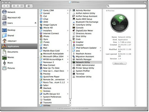 FinderWindow