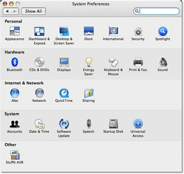 MacSystemPreferences